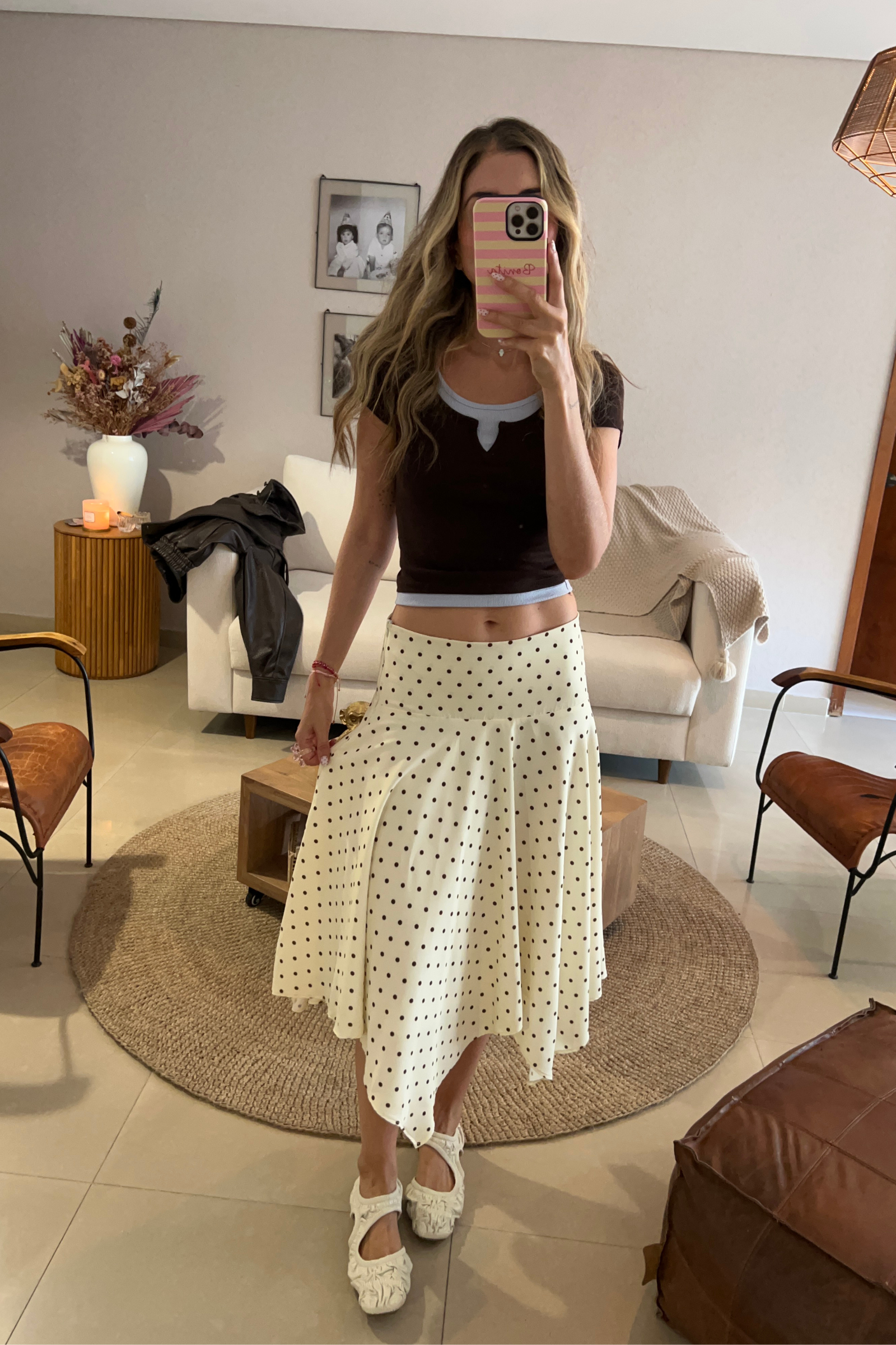 Falda Bianca La Bonita