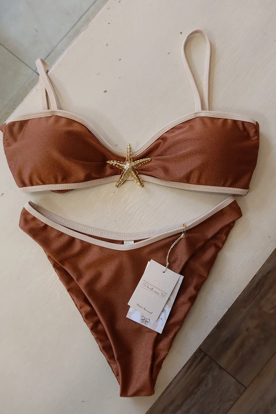 Traje de baño dos piezas Estrella