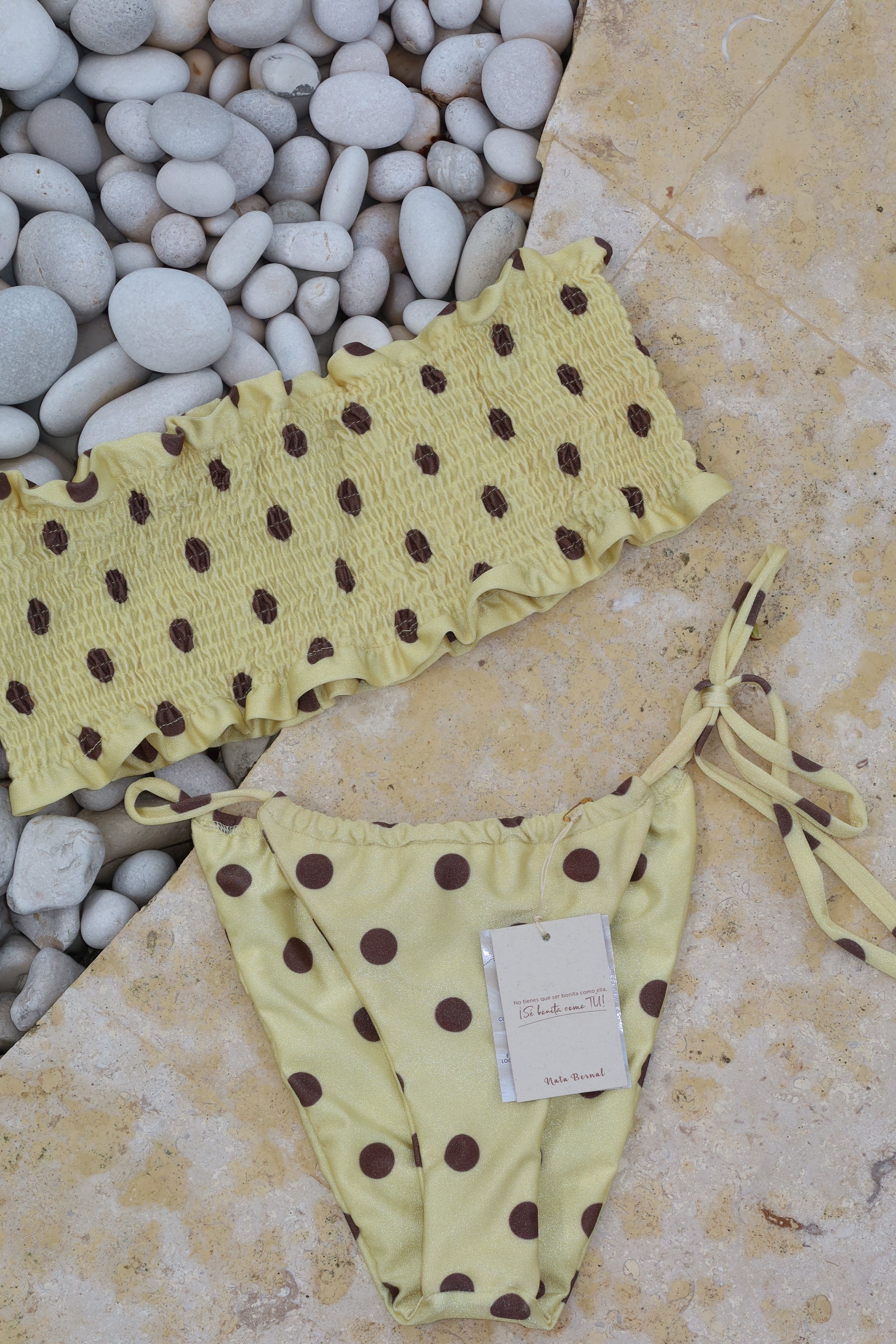 Traje de baño de dos piezas Polka