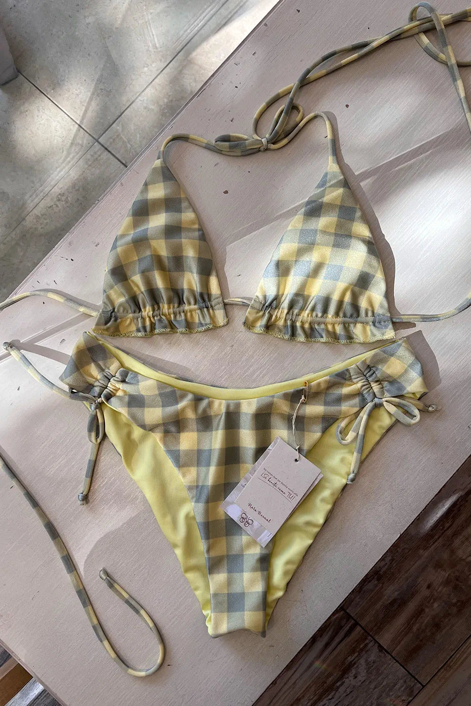 Traje de baño dos piezas Oliva