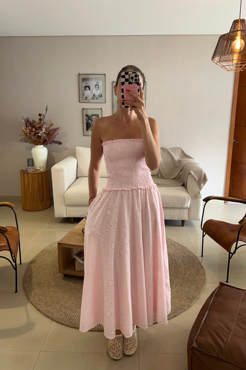 Vestido Ojalillo Princesa