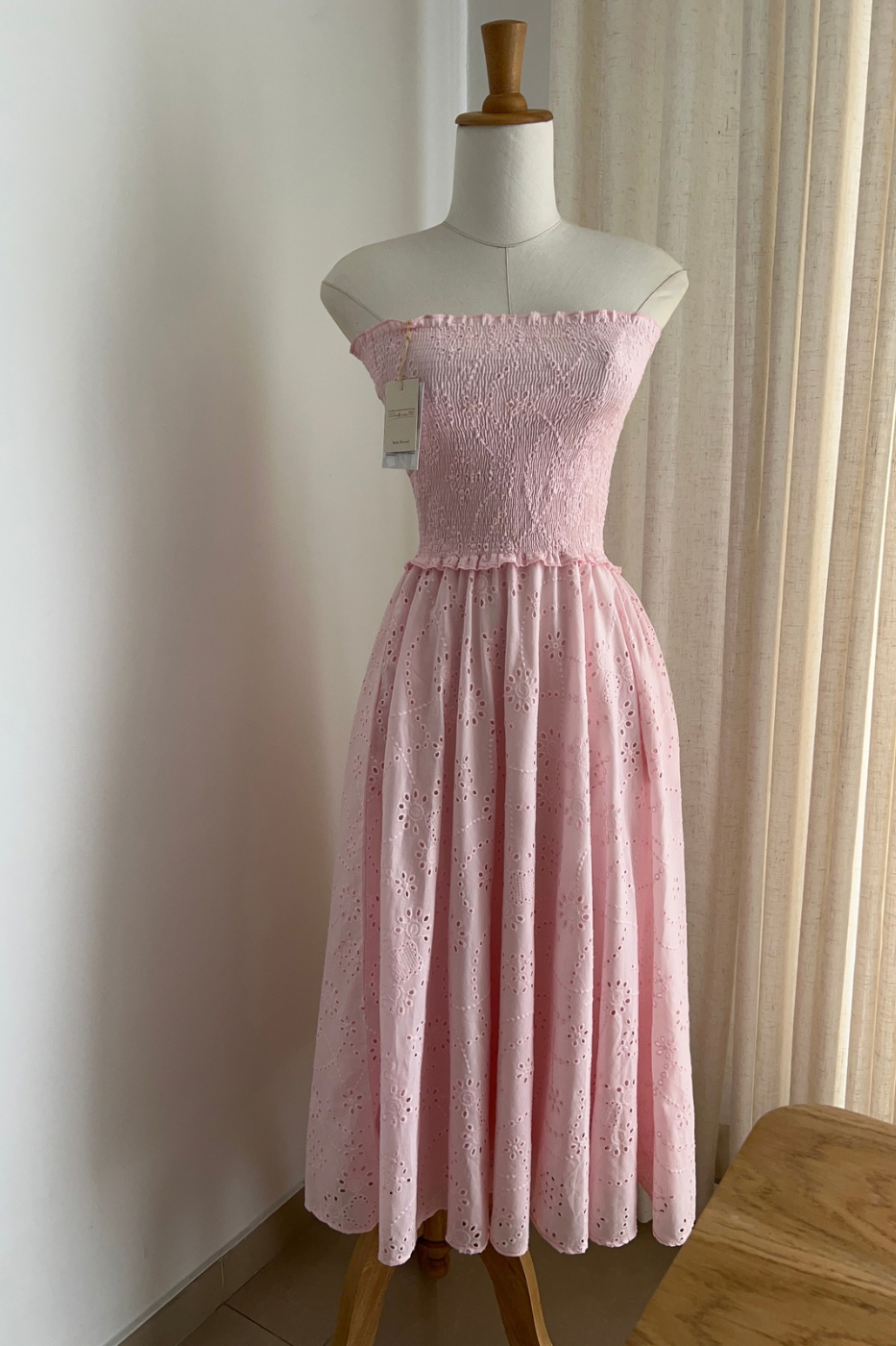 Vestido Ojalillo Princesa