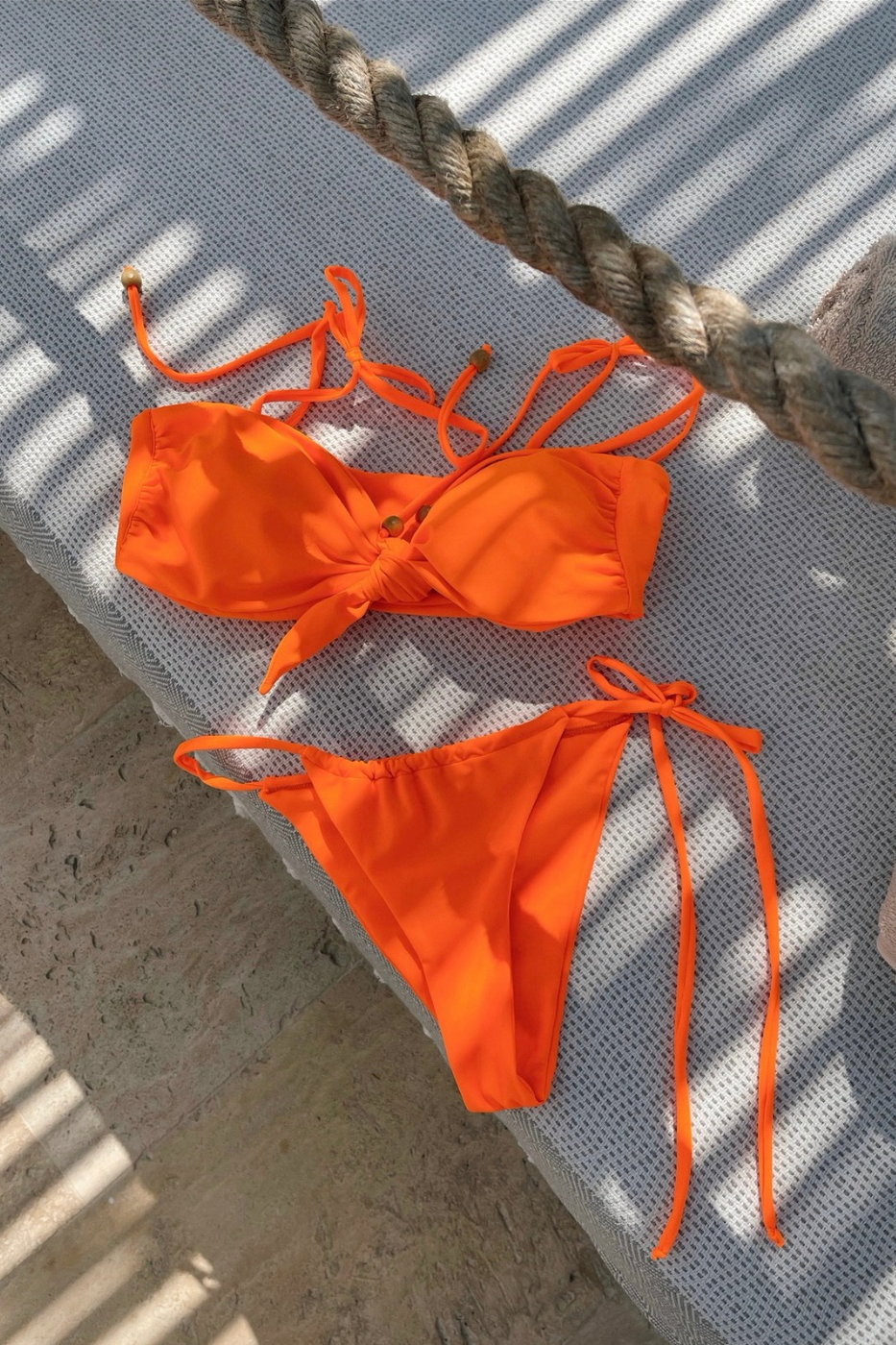Traje de baño de dos piezas Coral