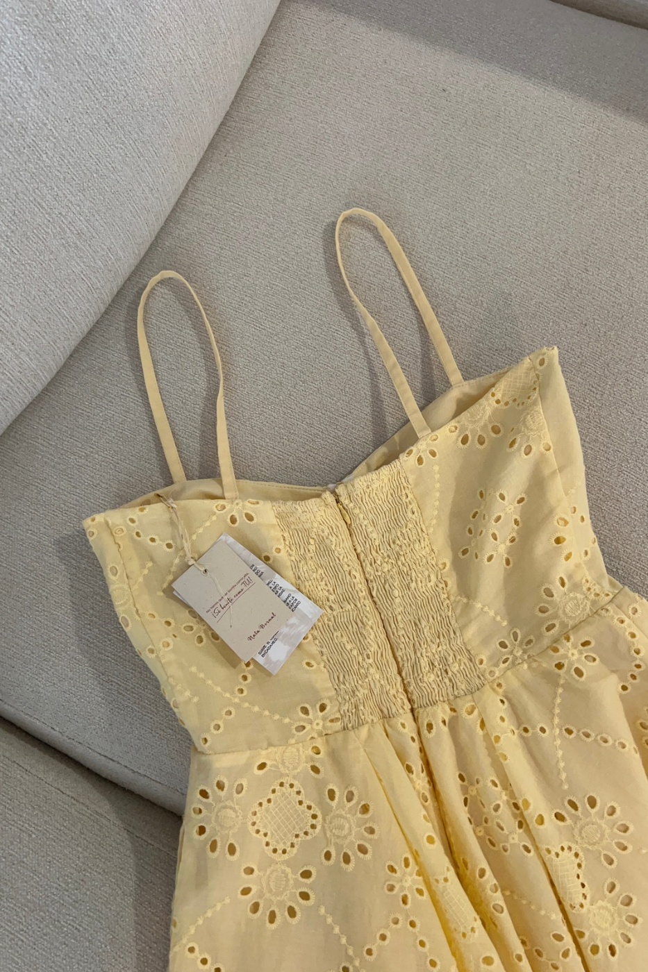 Vestido Mini Ojalillo Princesa