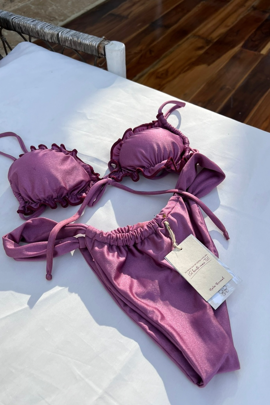 Traje de baño de dos piezas Mora