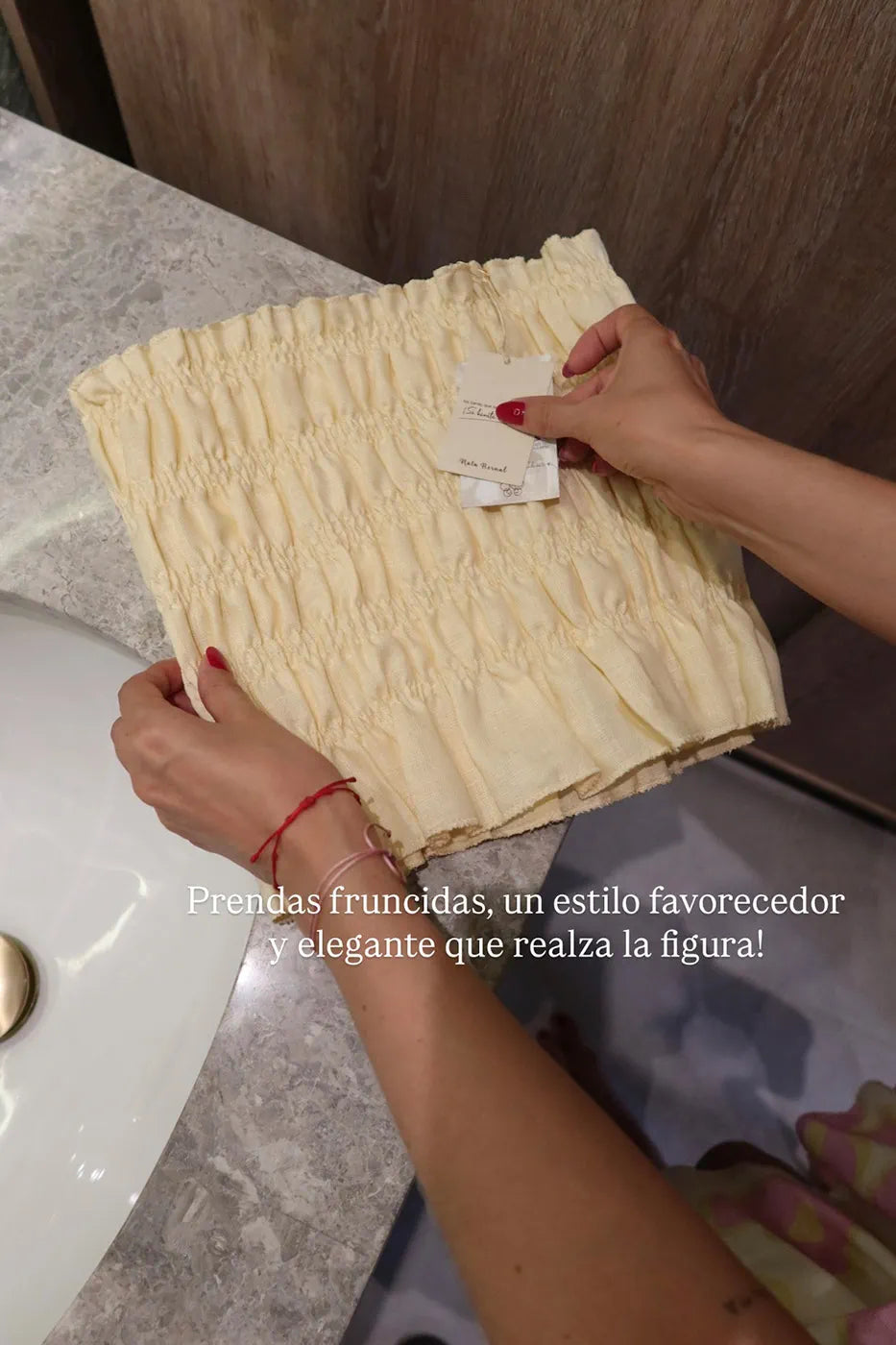 Top Fruncido Amèlie