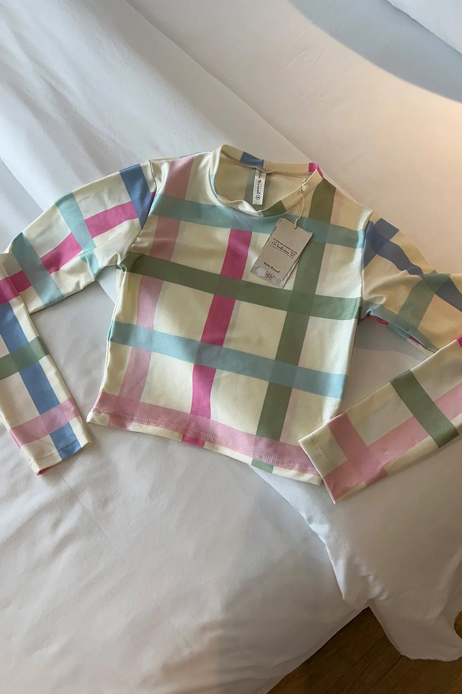 Top Manga Larga Iris