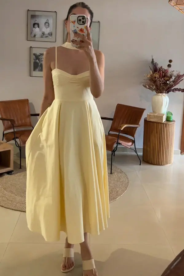 Vestido Midi Princesa